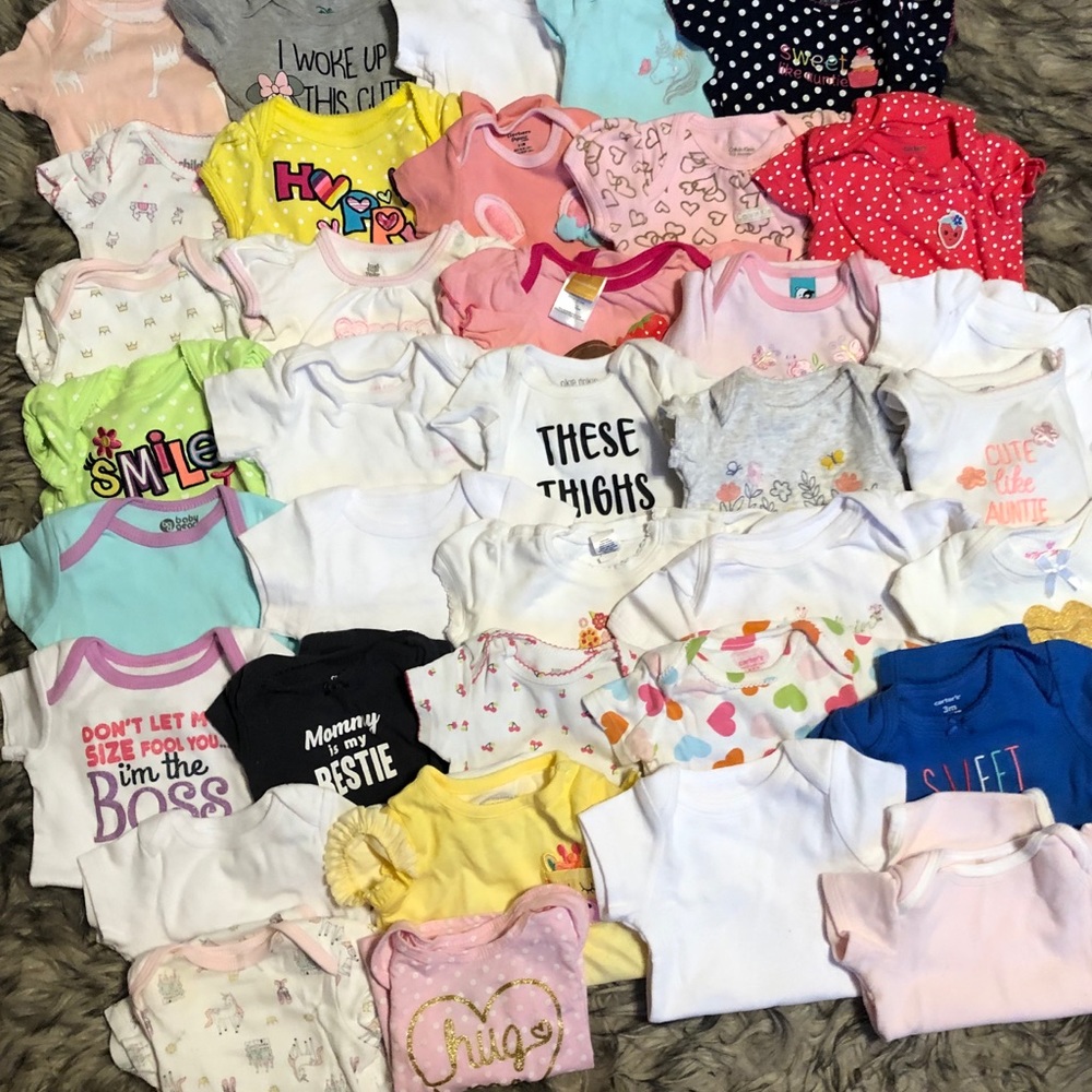 Baby girl onesies